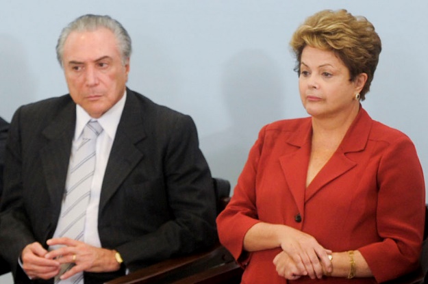 Dilma Rousseff and Michel Temer