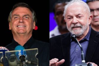 Brazilian presidential candidates speak after the first round sent the election to a second round that could shake Brazil's democracy.
