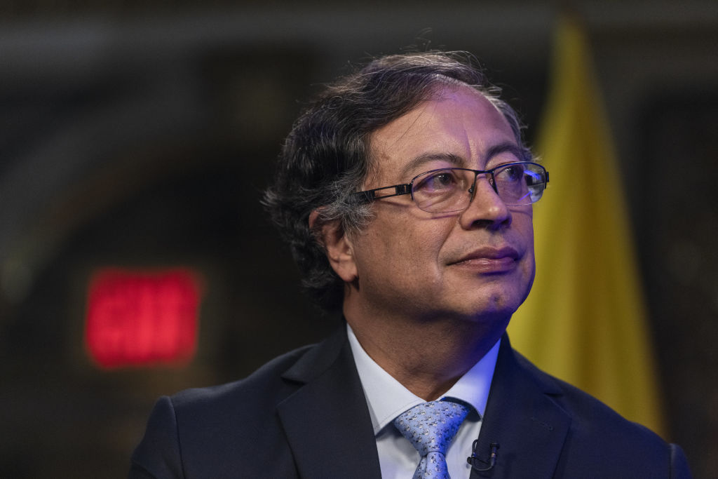 Colombian President Gustavo Petro is interviewed in New York on his policies.
