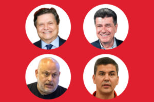 The top candidates in Paraguay's presidential election.