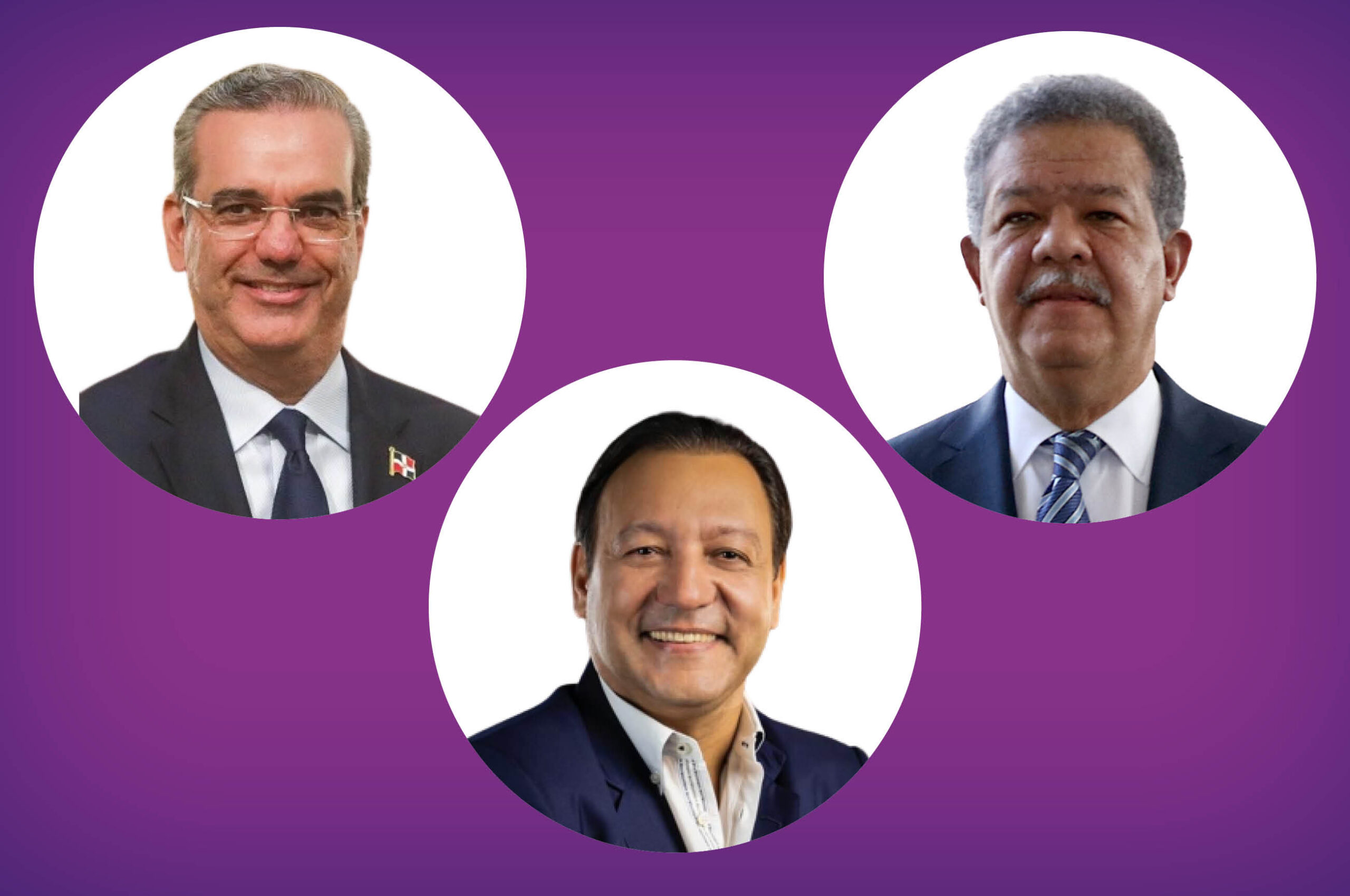 Luis Abinader, Leonel Fernández and Abel Martínez will compete in the Dominican Republic's 2024 elections.