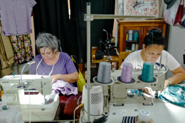 Private dressmakers working in Old Havana, Cuba in May.