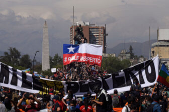 Chile’s Ephemeral October Revolution The problems that fueled the 2019 social uprising have been overtaken by public safety concerns. Demonstrators protest in Santiago, Chile in October 2019