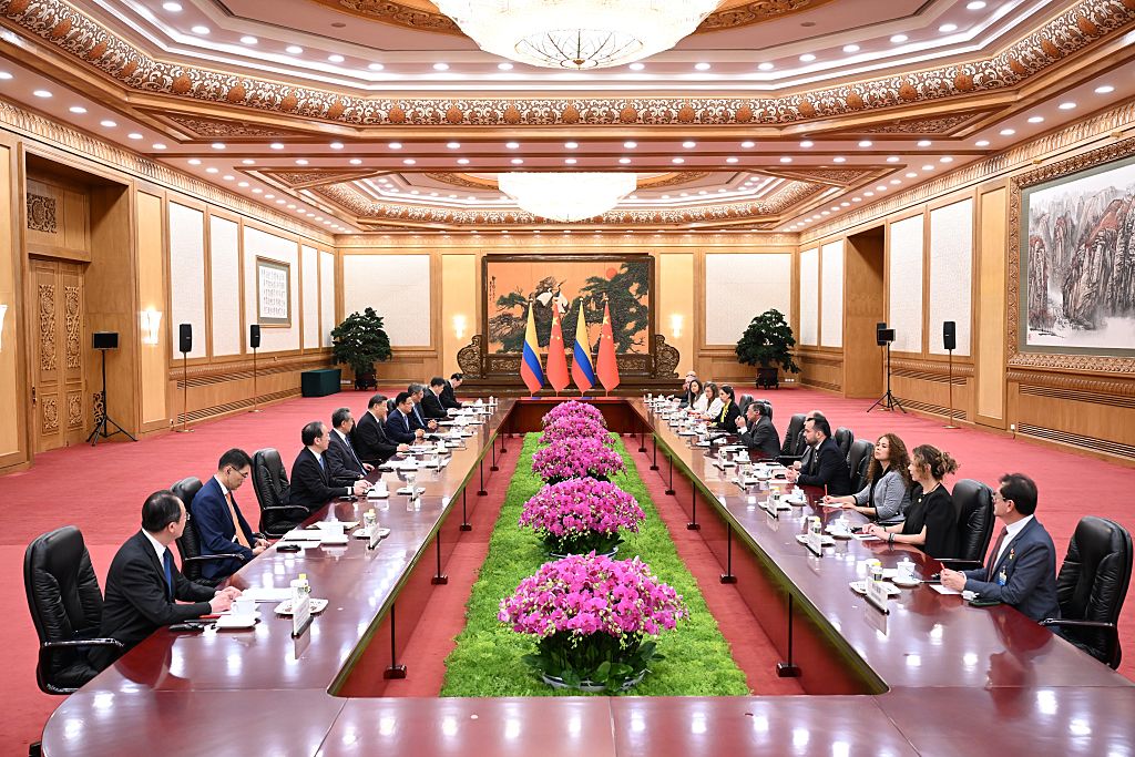 President Xi Jinping met with President Gustavo Petro in May during the China-CELAC Forum in Beijing.
