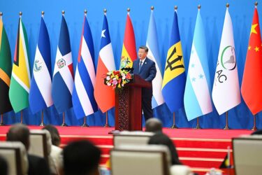 Chinese President Xi Jinping speaks at the opening ceremony of the China-CELAC Forum in Beijing in May.