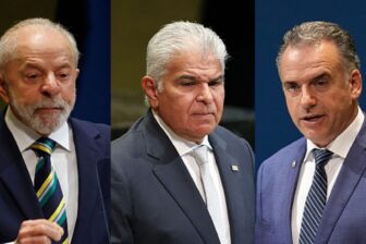 From left: Presidents Luiz Inácio Lula da Silva, José Raúl Mulino and Yamandú Orsi address the UN in September.