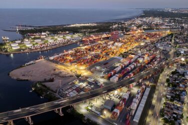 Dock Sud port in Avellaneda, Buenos Aires province, Argentina, on November 13, 2025.