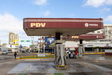 This view shows a gas station in Maracaibo, Venezuela on January 7, 2026. US Energy Secretary Chris Wright said in January 7, Washington will control sales of Venezuelan oil "indefinitely," a day after President Donald Trump announced Venezuela's interim leaders had agreed to US-managed marketing of 30-50 million barrels of crude.