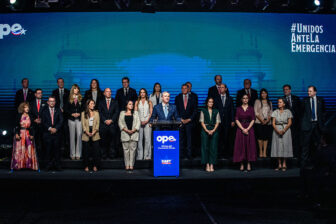 Chilean President-elect José Antonio Kast, during a ceremony to announce cabinet members in Santiago, Chile on Jan. 20