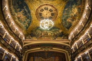 The Teatro Amazonas is an opera house located in the heart of Manaus, Brazil.