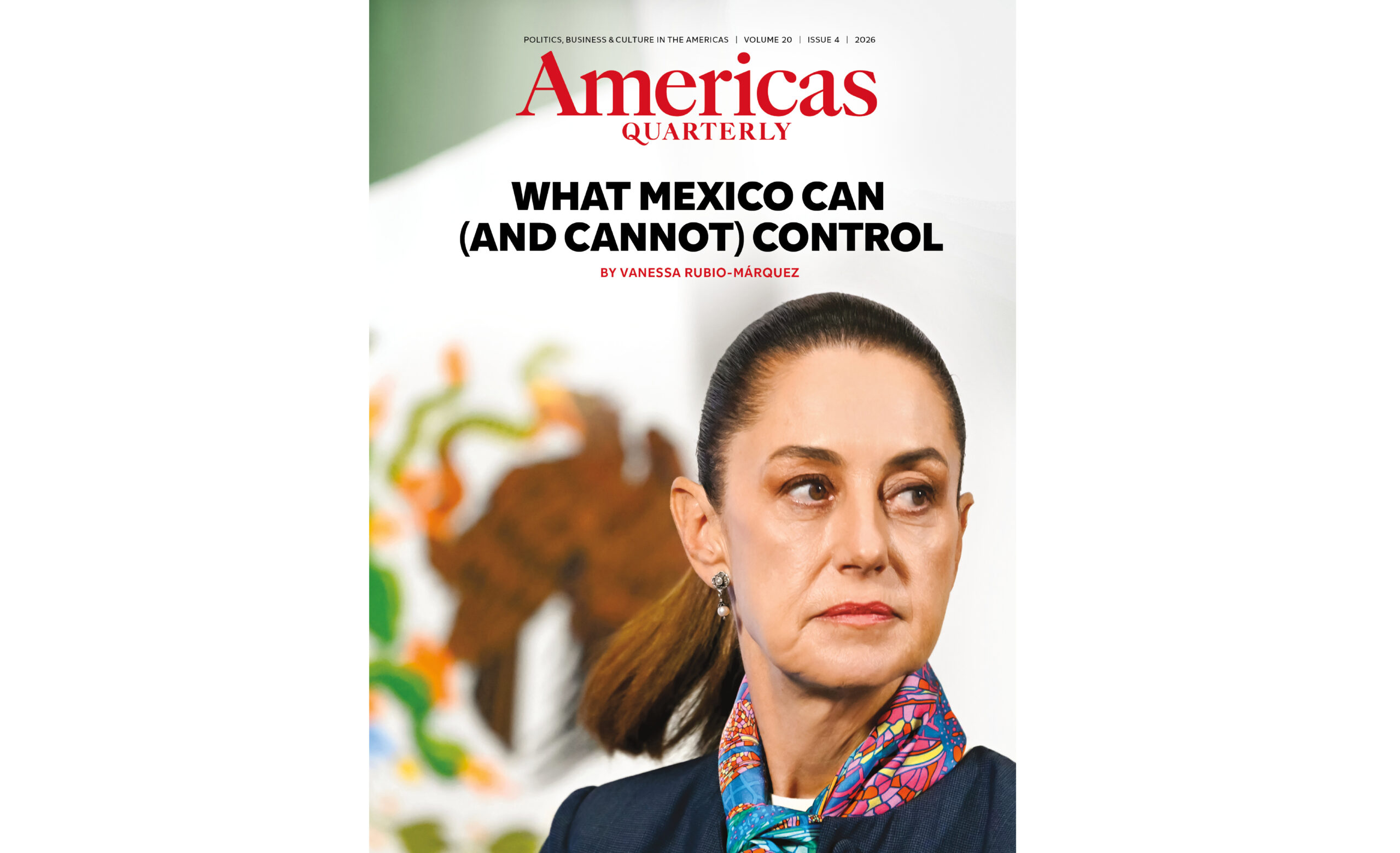 Image of Mexican President Claudia Sheinbaum NEW AQ: A Middle Path for Mexico 